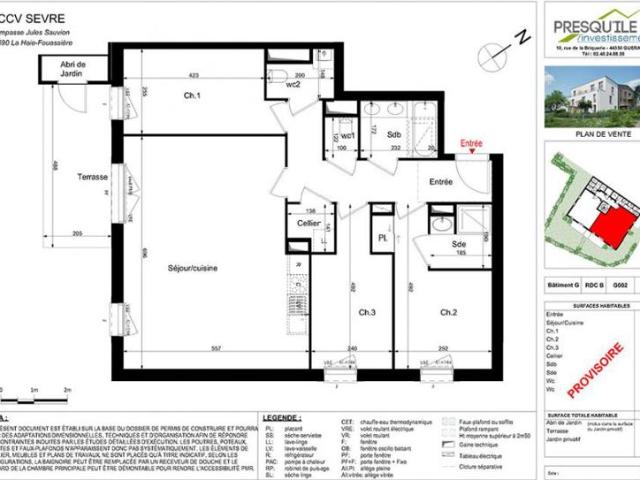 Appartement T4 90.5