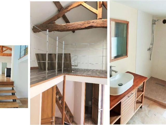 Appartement T4 92 m² avec cour – Reyrieux Centre