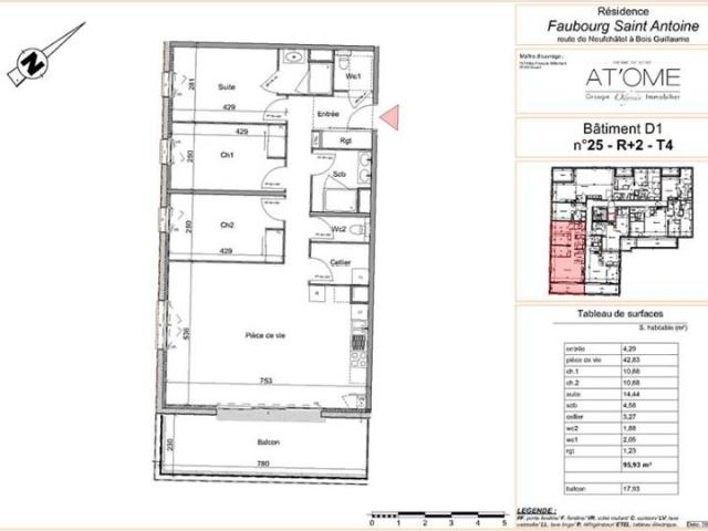 Appartement T4 95.93