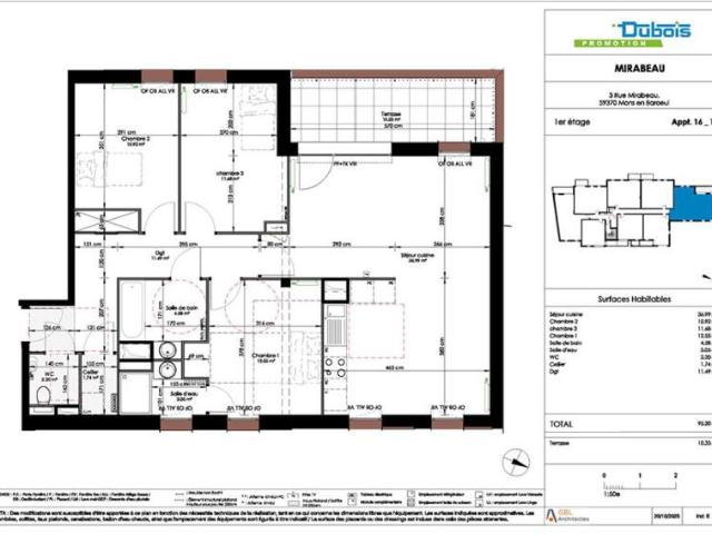 Appartement T4 95.2