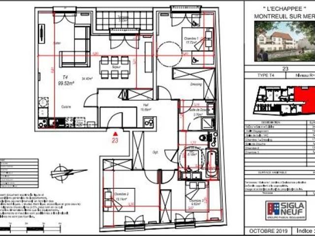 Appartement T4