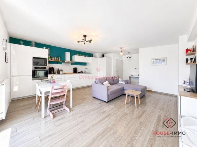Appartement T4 avec jardin, cave et parkings