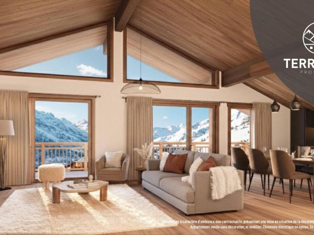 Appartement T4 Bureau Duplex Résidence L'étoile De Julie À. 102m² Villard sur Doron Les Saisies