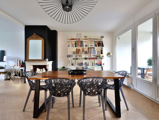 Appartement T4 Charbonnieres terrasse piscine et tennis