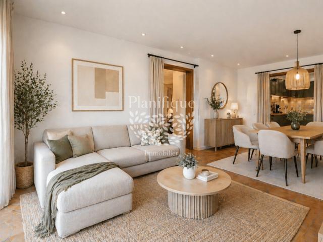 Appartement T4 de 87,54 m2 113,57 m2 utile avec balcon, garage et parking Copropriété avec ascenseur