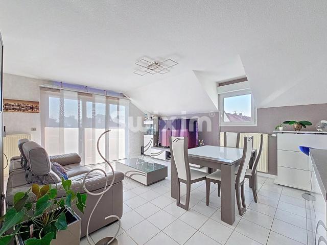 Appartement T4 de 84 m² avec balcon – Garage et cave