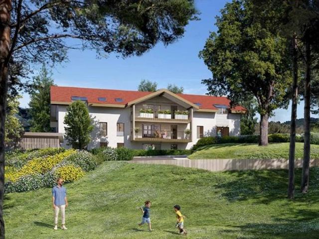 Appartement T4 de 90.91 m² en rez de jardin Neydens