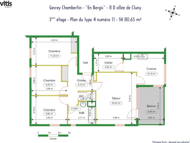 Appartement T4 Gevrey Chambertin