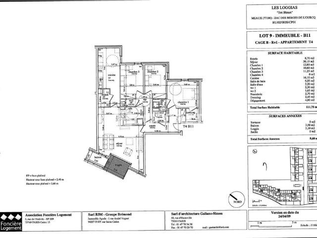 Appartement T4 MEAUX à louer