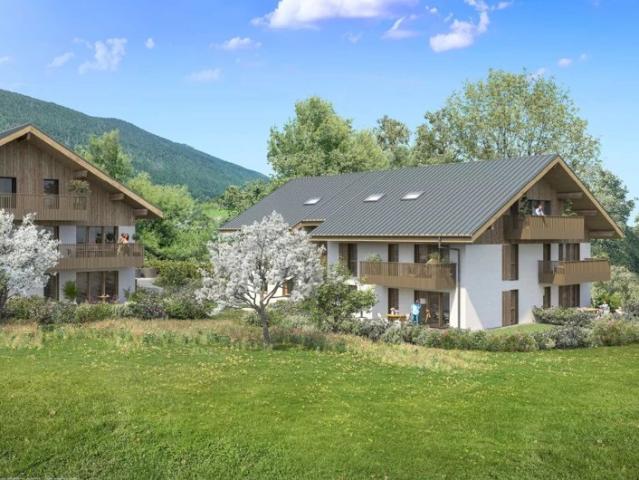 Appartement T4 rez de jardin Leschaux 74320