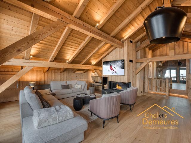 Appartement T6 ski duplex retour ski aux pieds 230m² Megève