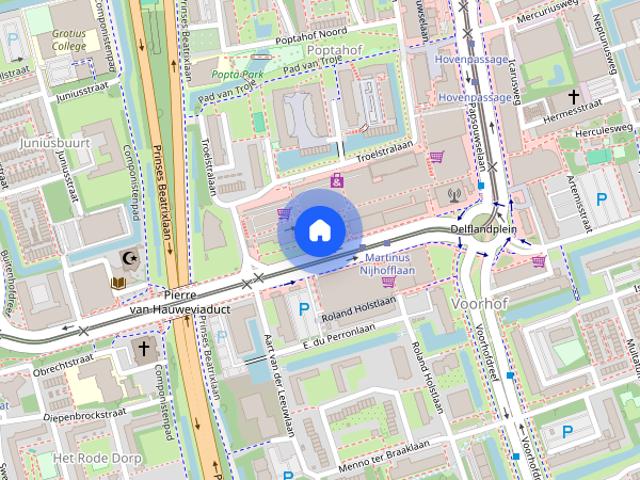 Appartement te huur: Martinus Nijhofflaan 642 2624 MH Delft