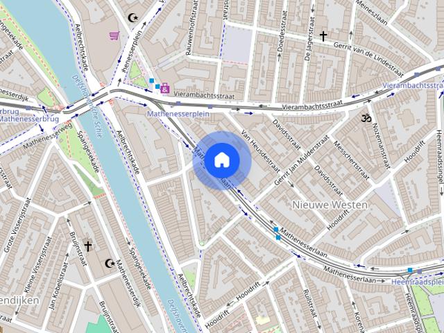 Appartement te huur: Mathenesserlaan 455 B 3023 GJ Rotterdam