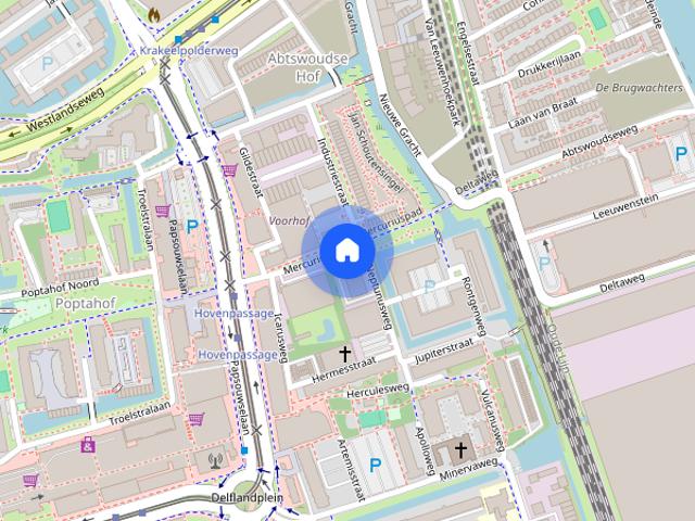 Appartement te huur: Mercuriusweg 77 2624 BC Delft