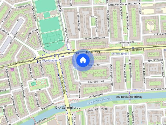 Appartement te huur: Milletstraat 50 3 1077 ZG Amsterdam