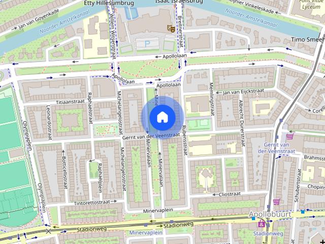 Appartement te huur: Minervalaan 23 3 1077 NK Amsterdam