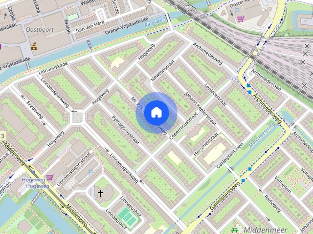 Appartement te huur: Mr. P.N. Arntzeniusweg 57 1 1098 GL Amsterdam