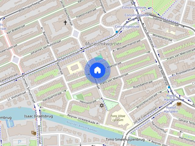 Appartement te huur: Nicolaas Maesstraat 123 1 1071 PW Amsterdam