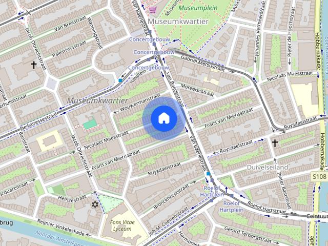 Appartement te huur: Nicolaas Maesstraat 77 2 1071 PS Amsterdam