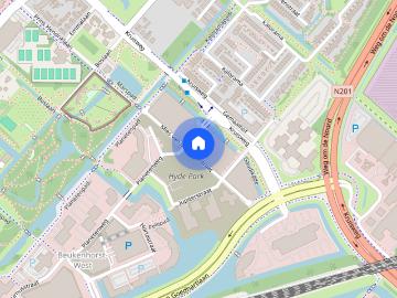 Appartement te huur: Niemeyerstraat 261 2132 HE Hoofddorp