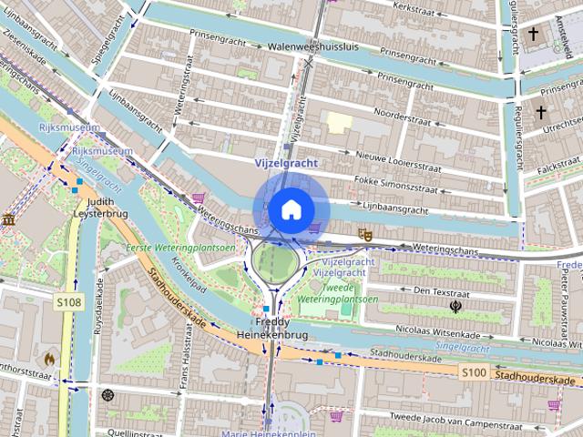 Appartement te huur: Nieuwe Vijzelstraat 1 2 1017 HT Amsterdam