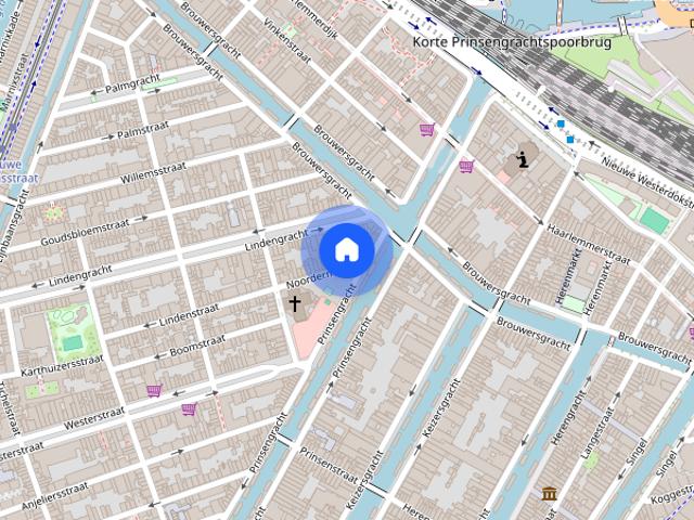 Appartement te huur: Noordermarkt 8 3 1015 MV Amsterdam