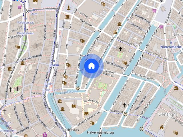 Appartement te huur: Oudezijds Achterburgwal 194 3 1012 DX Amsterdam