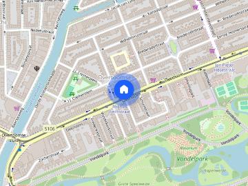 Appartement te huur: Overtoom 484 4 1054 JZ Amsterdam