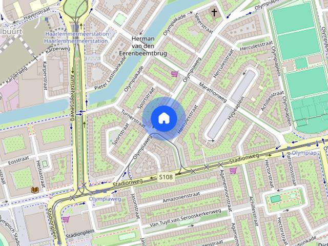 Appartement te huur: Olympiaweg 95 A 1076 VT Amsterdam
