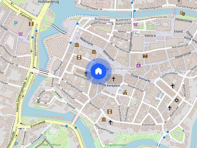 Appartement te huur: Ossenmarkt 6 C 8011 MR Zwolle