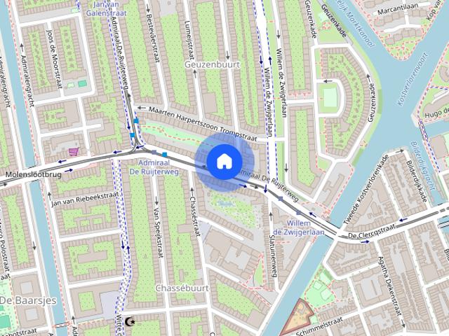 Appartement te huur: Admiraal De Ruijterweg 56 A1 1056 GL Amsterdam
