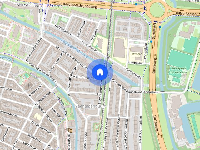 Appartement te huur: Admiraal van Gentstraat 1 B 3572 XE Utrecht