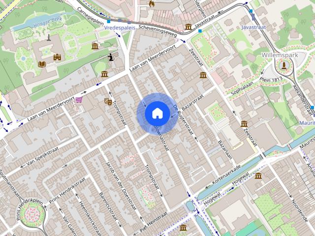 Appartement te huur: Anna Paulownaplein 2 B 2518 BK Den Haag