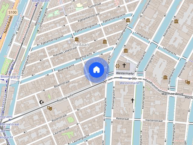 Appartement te huur: Bloemstraat 19 A 1016 KV Amsterdam