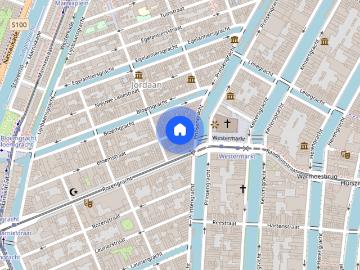 Apartment te huur in Leidsegracht