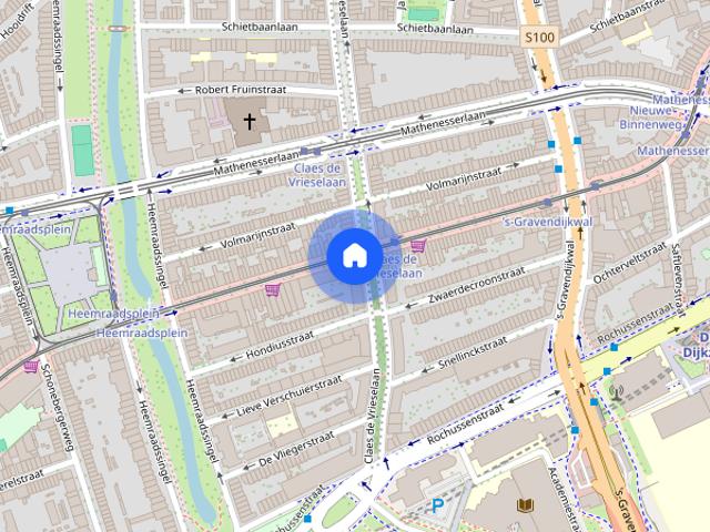 Appartement te huur: Claes de Vrieselaan 121 A 3021 JJ Rotterdam