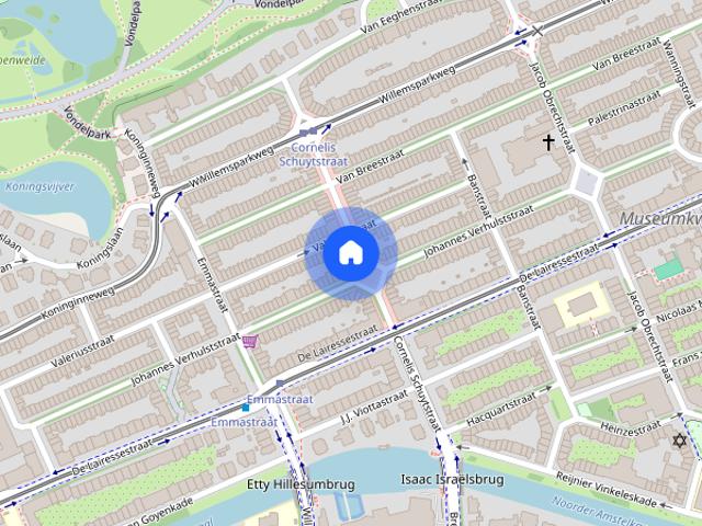 Appartement te huur: Cornelis Schuytstraat 44 2 1071 JK Amsterdam