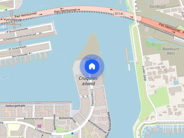 Appartement te huur: Cruquiusweg 105 E 1019 AG Amsterdam