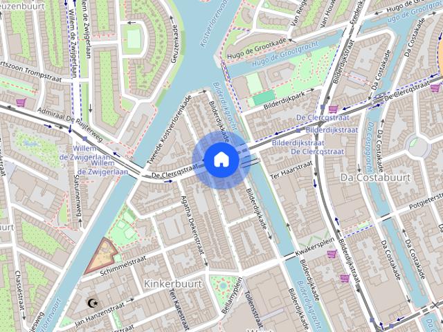 Appartement te huur: De Clercqstraat 87 1 1053 AG Amsterdam