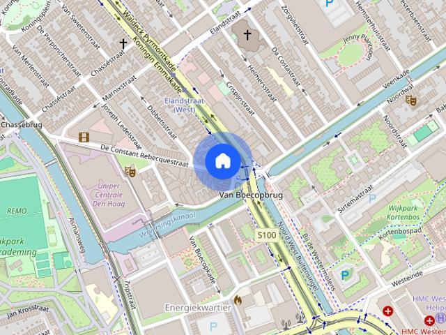 Appartement te huur: De Constant Rebecquestraat 1 3 2518 RB Den Haag