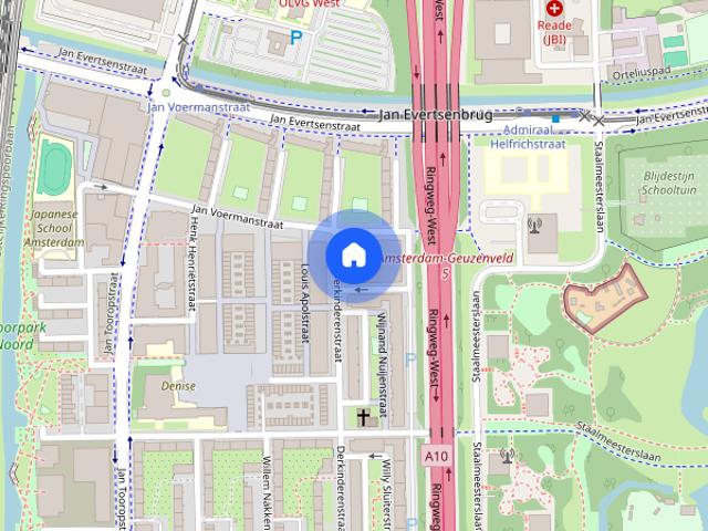 Appartement te huur: Derkinderenstraat 158 1061 VX Amsterdam