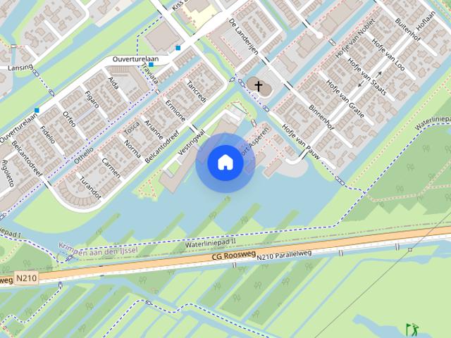 Appartement te huur: Fort Asperen 32 2926 VG Krimpen aan den IJssel