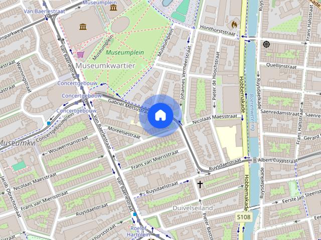 Appartement te huur: Gabriël Metsustraat 32 2 1071 EC Amsterdam