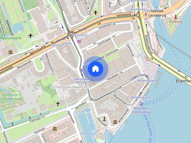 Appartement te huur: Gedempte Zalmhaven 266 3016 DT Rotterdam