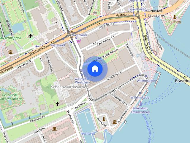 Appartement te huur: Gedempte Zalmhaven 266 3016 DT Rotterdam