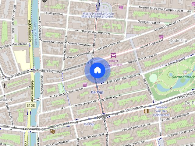 Appartement te huur: Govert Flinckstraat 120 A 1072 EM Amsterdam