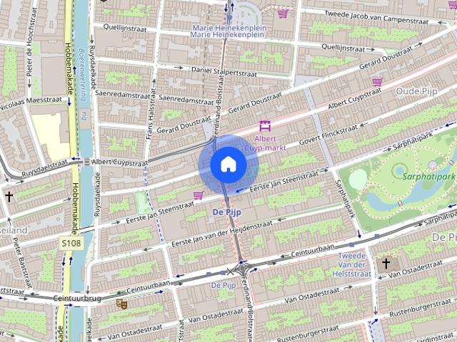 Appartement te huur: Govert Flinckstraat 120 G 1072 EM Amsterdam