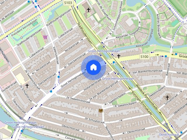 Appartement te huur: Groot Hertoginnelaan 86 2517 EK Den Haag
