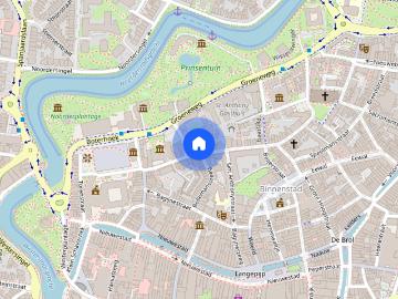 Appartement te huur: Grote Kerkstraat 27 B 8911 DZ Leeuwarden