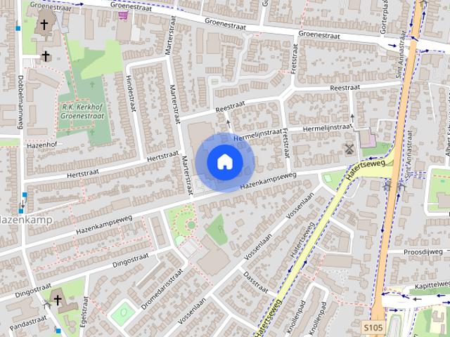 Appartement te huur: Hazenkampseweg 34 A 6531 NK Nijmegen